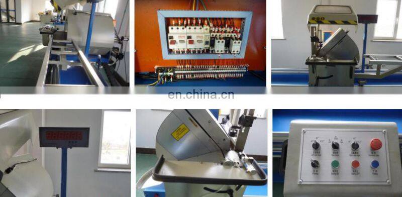 LJGX-500x4200 Aluminium Profile Digital Display Double Head Cutting Off Saw Machine