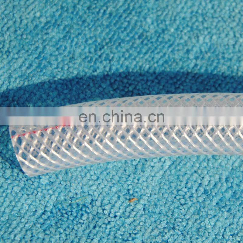 PVC Flexible Braided Water Hose Fish Pond Plastic Pipe Hydrophonics Tubing RPVC