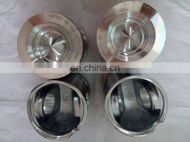 Good quality ISBE Diesel Engine 4897512 Piston