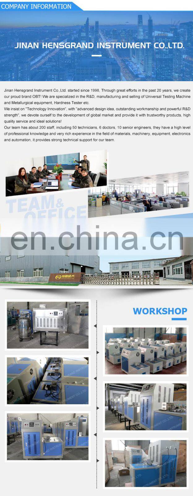 DWC-196 Ultra Low Temperature Chamber/Liquid Nitrogen Cooling Cabinet/Cryostat