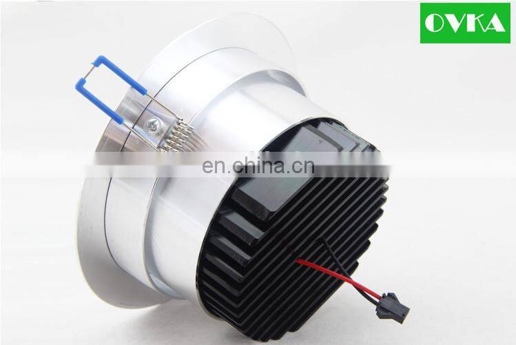 COB LED Round Downlight 5W 15W Commercial Use Light