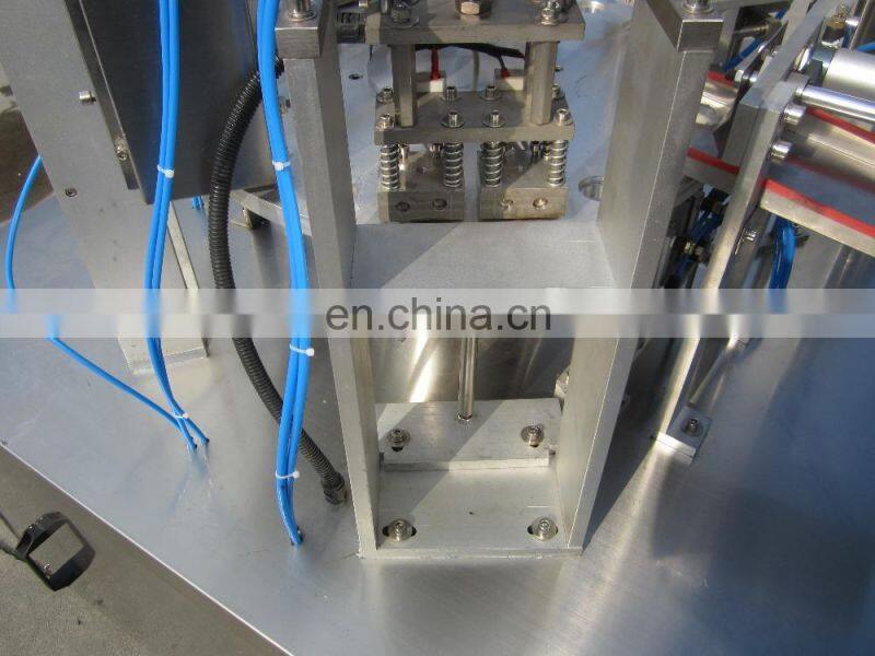 Factory Price rotary Cup Filling and sealing Machine for sauce