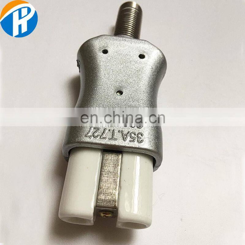 Electric Heating heater aluminium alloy plug socket pin 6mm 5mm hole