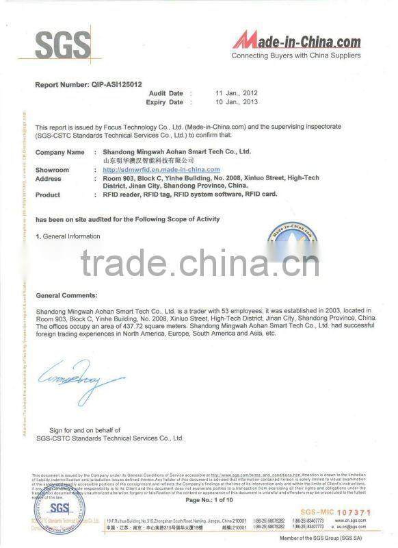 125KHz EM4200 ID RFID Hotel Keychains