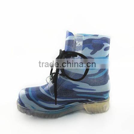 Cute Transparent Martin Boots For Kids
