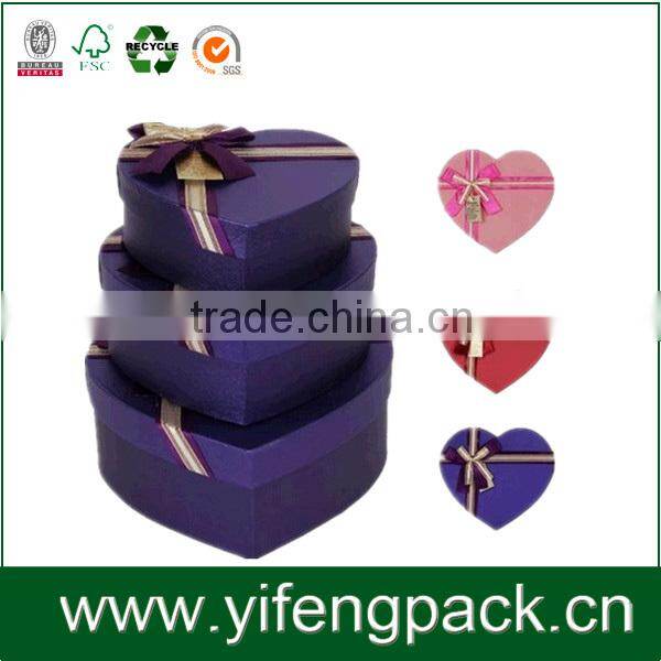 Clear plastic hearted shaped chocolate box wholesale luxury