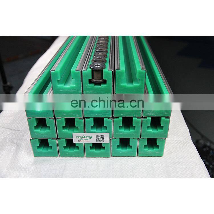 Uhmwpe Sliding Conveyor Rails Chain Roller Plastic Slide Guide