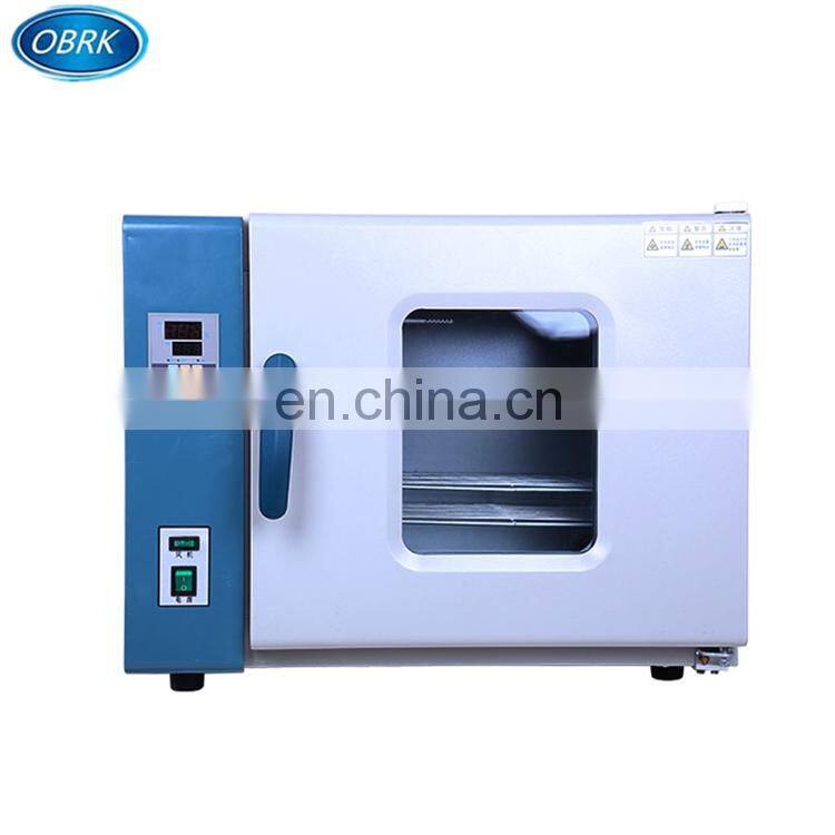 High quality precise temp control drying lab oven electric blast drying oven dhg blast drying oven