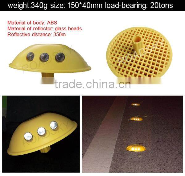Durable Double Sides Customized 3M Reflector Plastic Road Studs