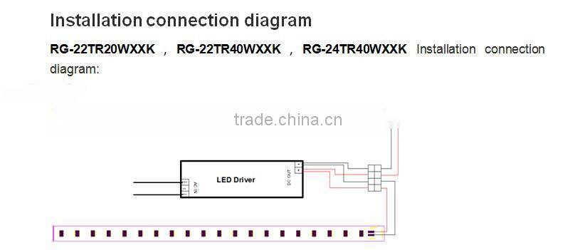 5 Yerars Warranty Magnetic Mount Driver UL Retrofit Kit Strip