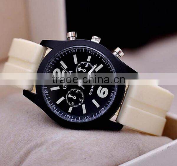 2014 wristwatch &fashion silicone watch