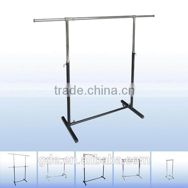 Wholesale clothes hanging rail for supermarket