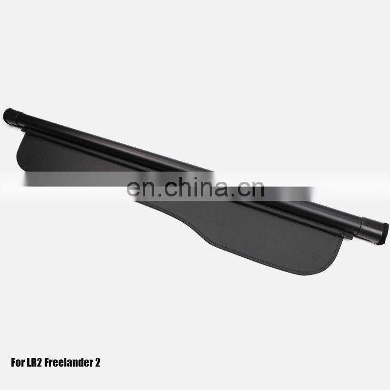 Black Trunk Shade Rear Cargo Cover for  Freelander 2 LR2 2008 - 2014