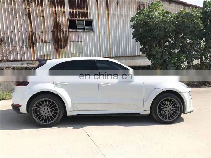 Runde PD Style For Porsche Macan Upgrade Prior Design Wide Body Kit Front Bumper Side Skirts Rear Bumper Wheel Eyebrow