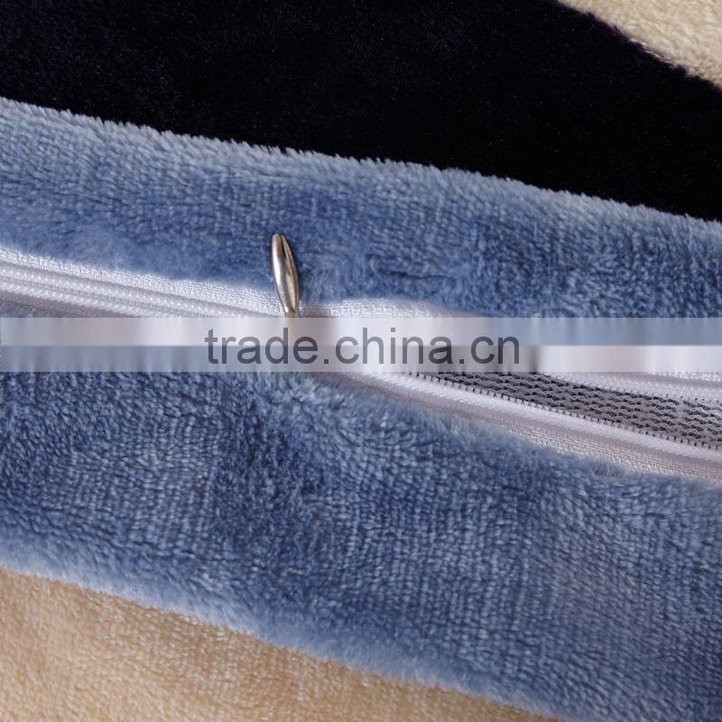 Chinese best selling 4pcs twill fabric red and black stripe print full duvet cover set stripe print bedding set