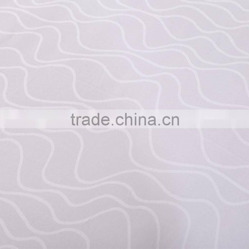 100% cotton white satin hotel donna cover set jacquard hotel bedding set customer LOGO bedding set