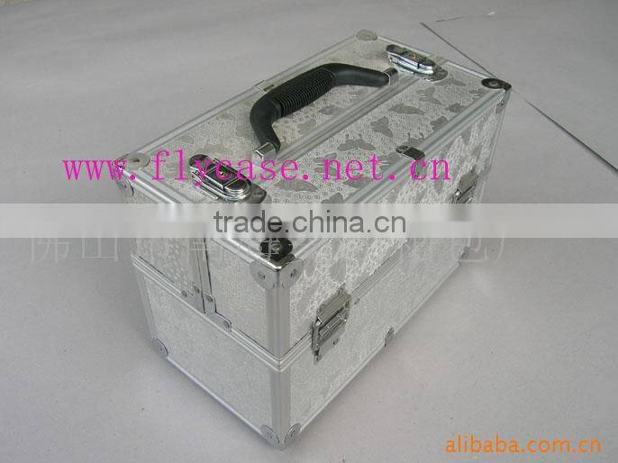 2013 new design aluminium Tattoo Kit Case , cosmetics case with plate inside and compartments size :370*230*270MM