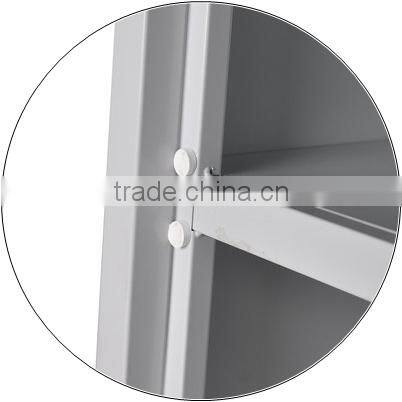 2 Door Powder Coated Steel Wardrobe Simple Storage School Lockers