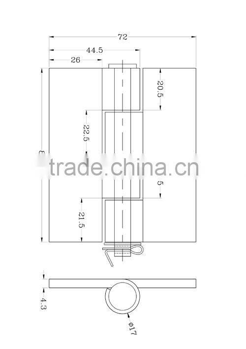 01513 hinges trailer body parts