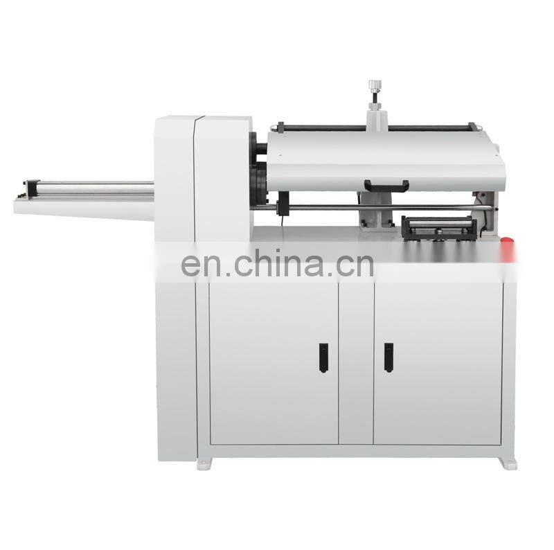 UC600 25mm 40mm 76mm Automatic Paper Tube Core Slitting Machine, Kraft Cardboard Pipe Slitter Cutting Machine