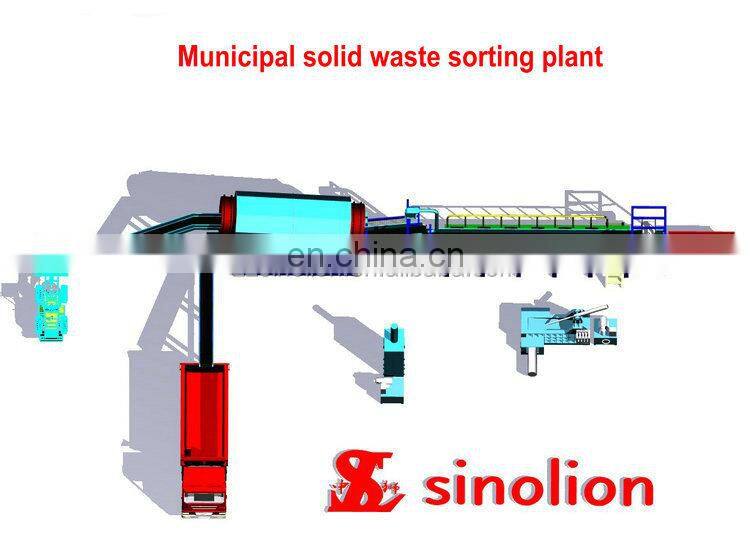 Garbage sorting equipment recyclable garbage mixed garbage sorting device