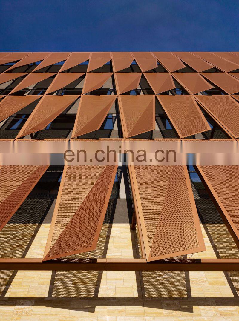 Custom Colored Punching Mesh Perforated Metal Mesh