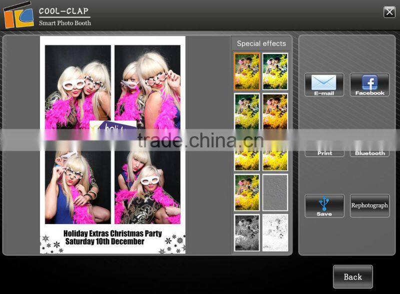 Cool Clap Photo Booth For Wedding