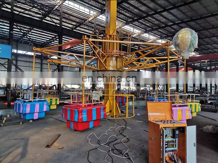 Park thrilling equipment crazy rotating samba balloons tower ride for sale