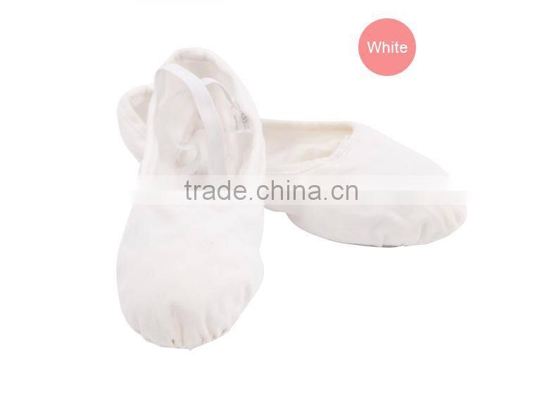 Wholesale Split-sole Soft Canvas Ballet Shoes
