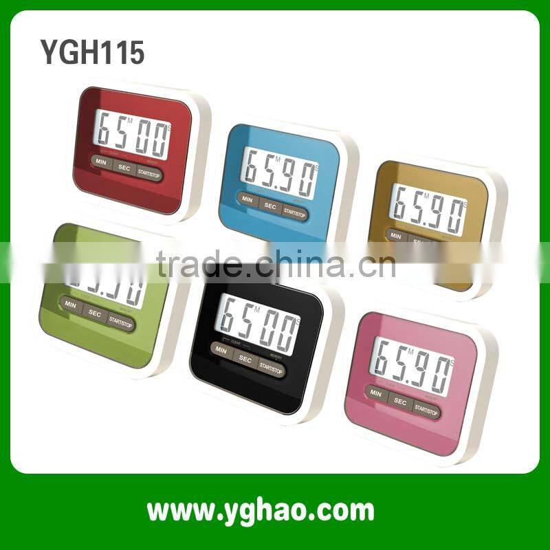 2016 kitchen timer wholesale mini digital LCD countdown timer