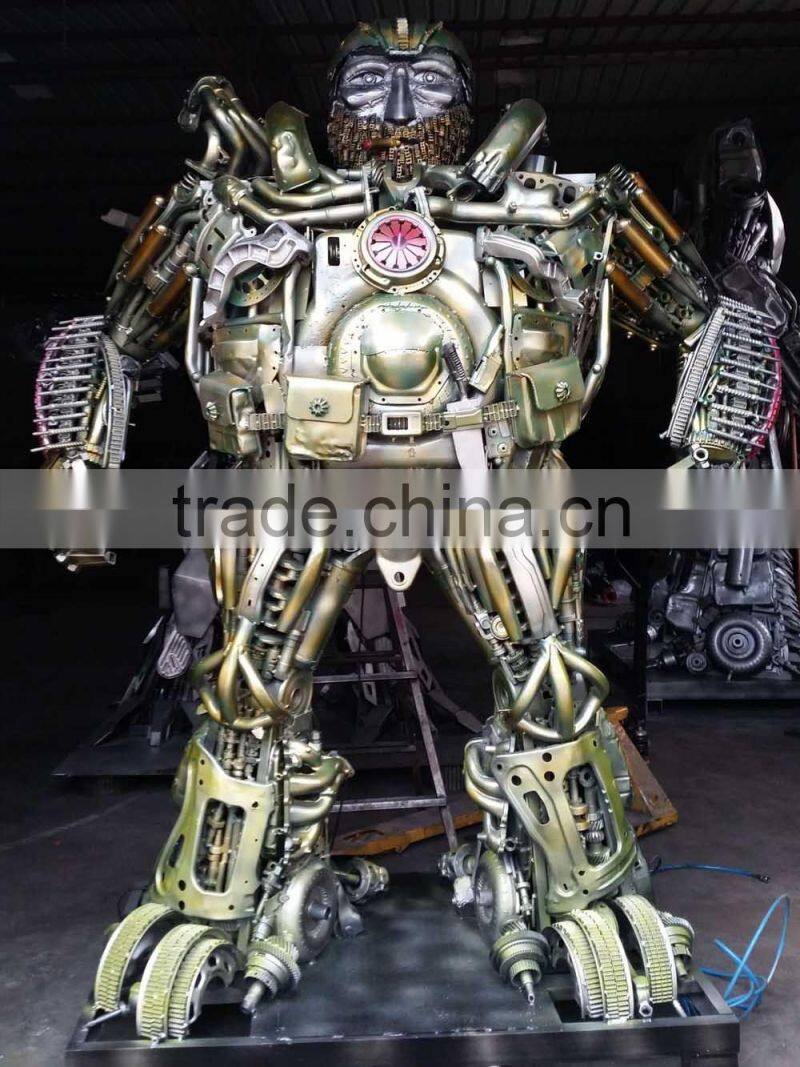 2.5 meters high Hound modern outdoor metal sculptures