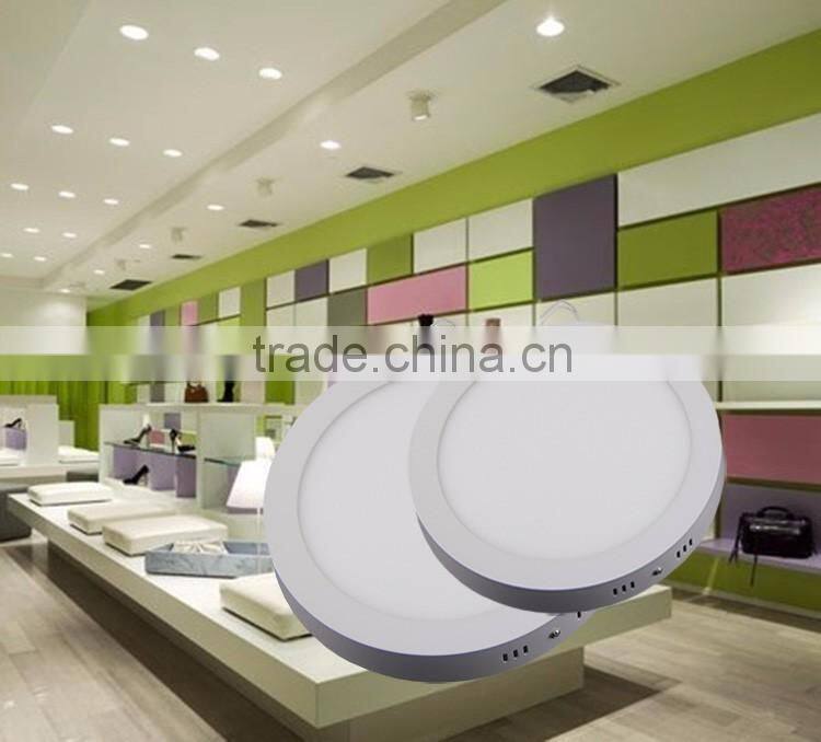 18w China round lighting led surface mounted panel light CE ROHS certificate