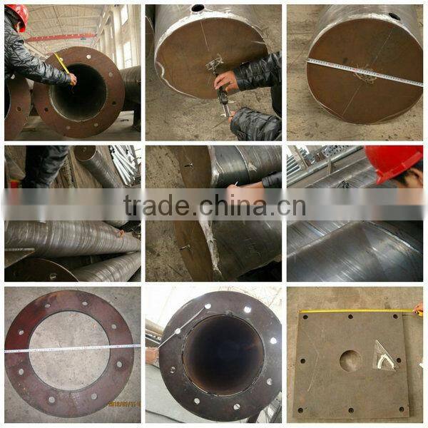 Steel pole for construction support,steel pole price