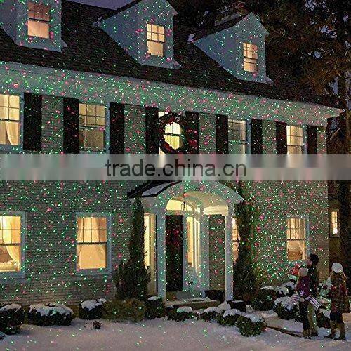 Garden Tree and Wall Decoration Outdoor Laser Spot lights for Holiday Lighting (Green and Blue leds))