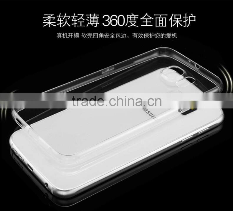 Transparent Back Cover Clear TPU Phone Case for samsung S6 / 6 edge/ S6 edge plus