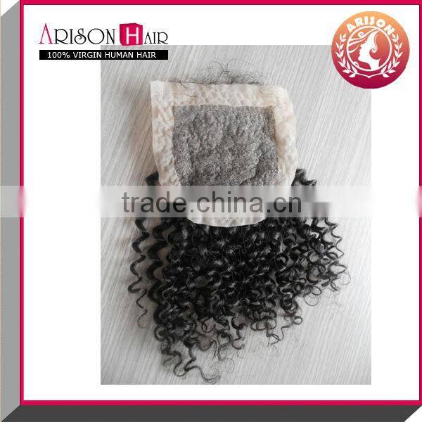 Alibaba king goods curly lace closure