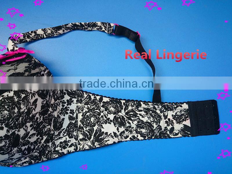 Fashion Plus Size Bra Set