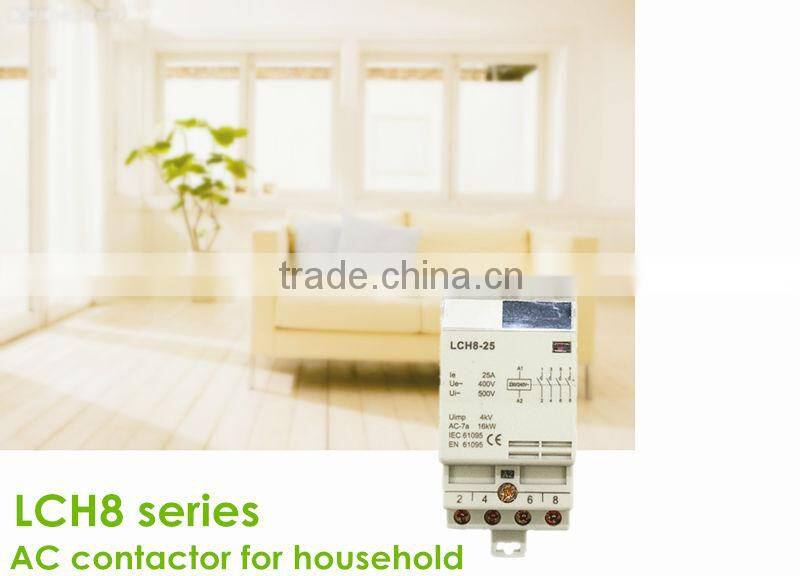 CE certificates 16A-63A 230V/400V household air conditioner contactor