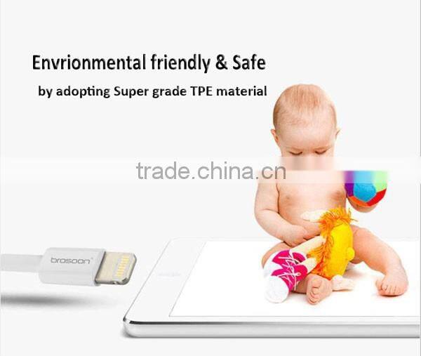 Wholesale Micro mini TPE USB Cable for Smartphone with mfi Certificate