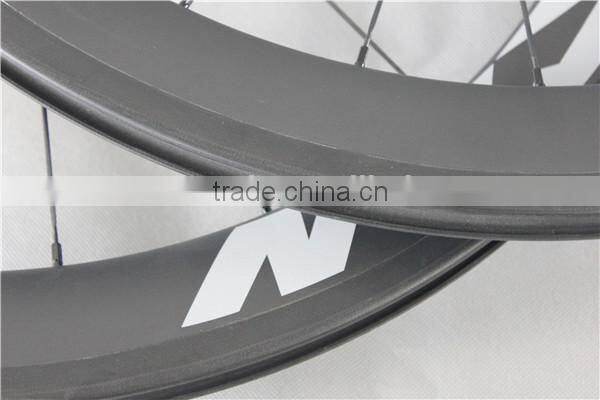 Carbon clincher road bike wheelset UD-matt cabron fiber bike wheelset China W56C