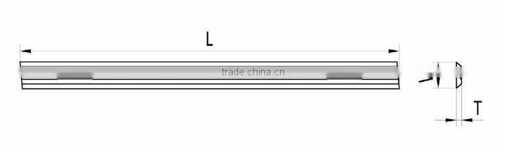 portable reversible electric planer blade