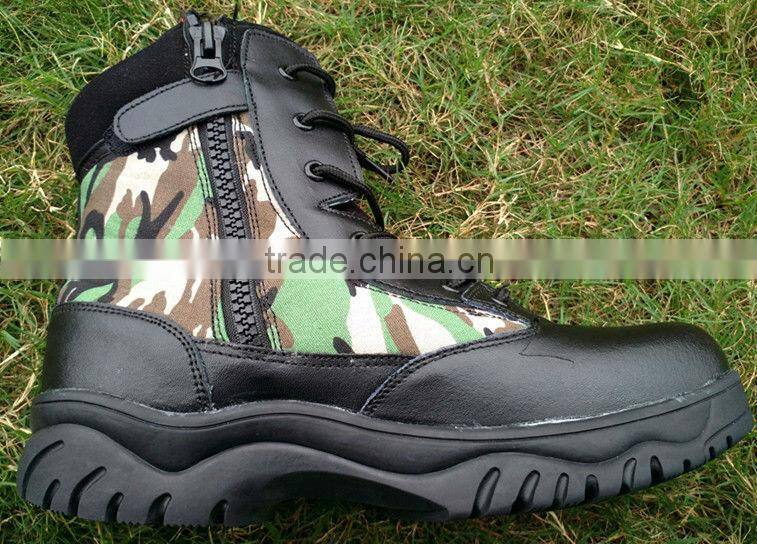 desert color sand colour leather 9.5inch good quality DELTA tactical boots