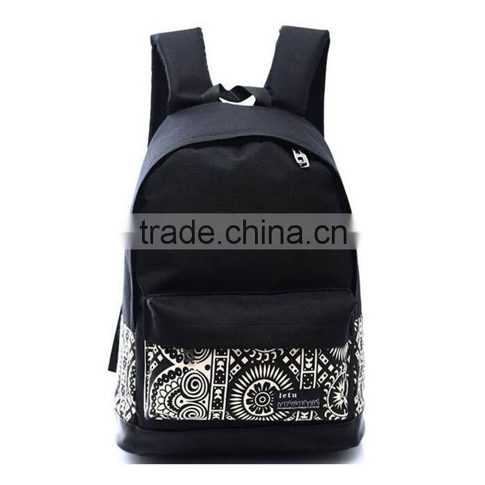2016 New Chinese style school bags girls&boy canvas backpack men's travel bags women backpacks