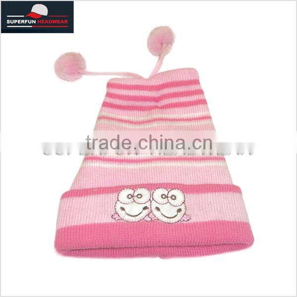 wholesale promotional cartoon knitted cap