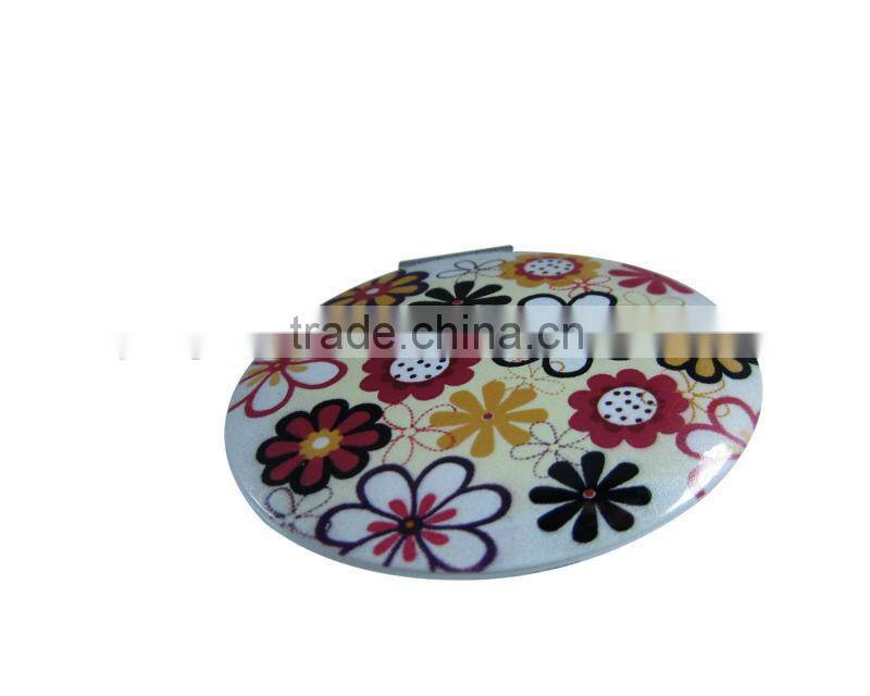 Beautiful printing hand mirror