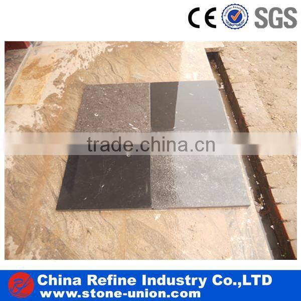 Natural black limestone