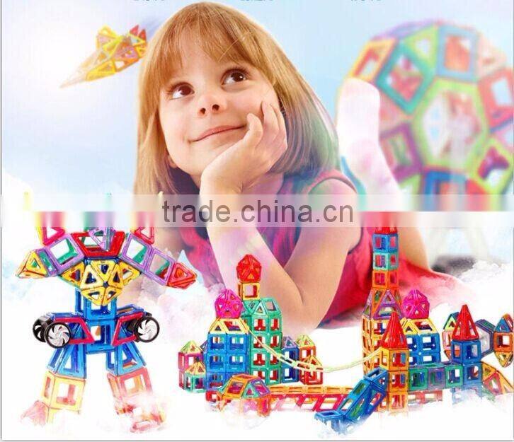 Children toys magnetic blocks set, ABS building blocks for kids
