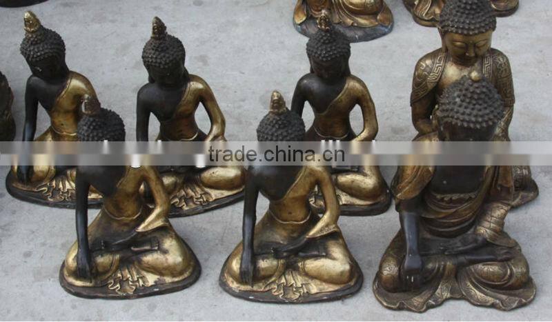 Chinese Antique Antique Brass Buddha Statue