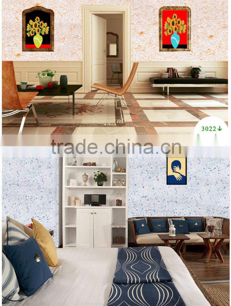 inteior kids room flexible fiber wall coating decoration