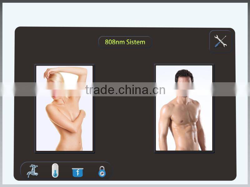 beauty diode laser/808nm diode laser epilator/laser hair removal machine